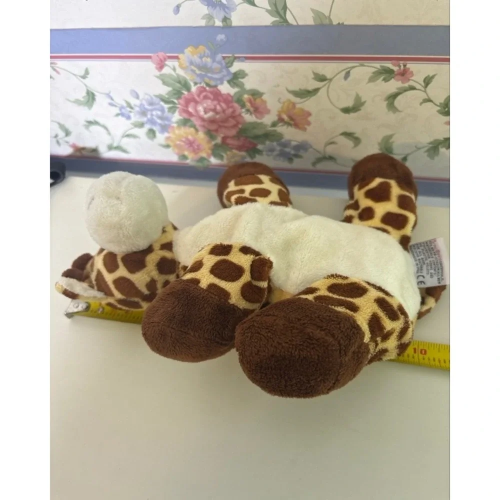 Ty Pluffies Giggler Giraffe Plush Stuffed Animal Brown Tan 2010 TyLux 10 inch